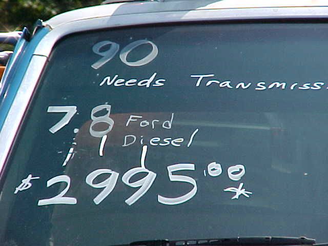 1990 Ford F-800 Unknown