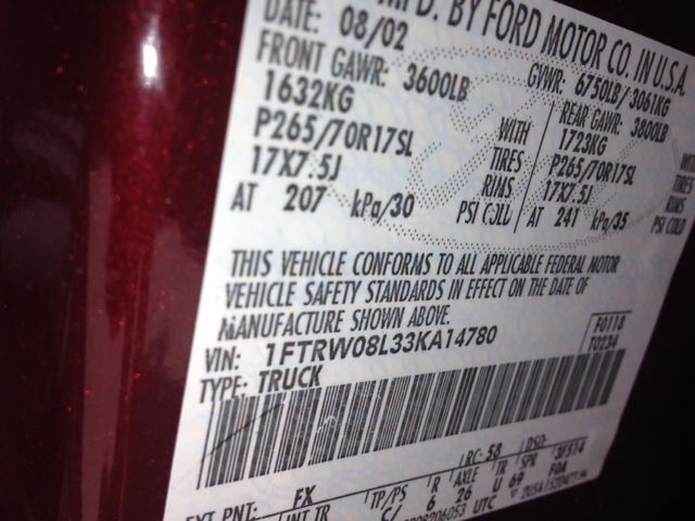 2003 Ford F150 XLT Supercrew Short Bed 2WD