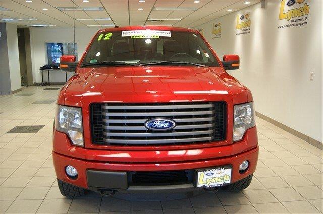 2012 Ford F150 EXT CAB 4WD 143.5wb