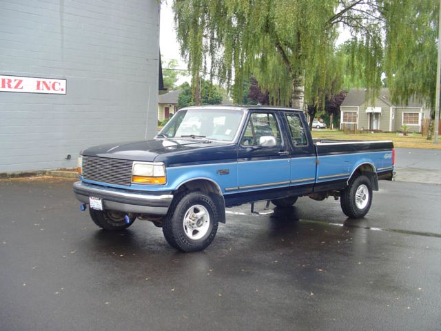 1993 Ford F250 Lariat Crew Cab Long Bed 4x4 Dually ~ Powerstroke