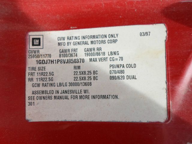 1997 GMC C6500 Unknown