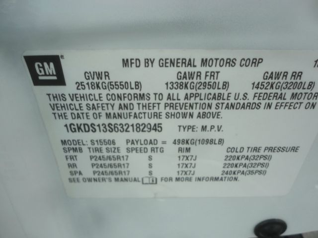 2003 GMC Envoy Unknown