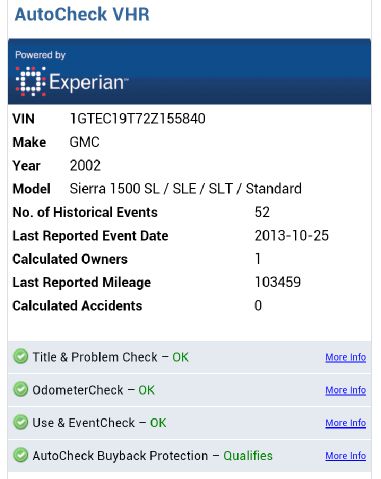 2002 GMC Sierra 1500 2005 4dr Sdn SE 3.0L Quattro A
