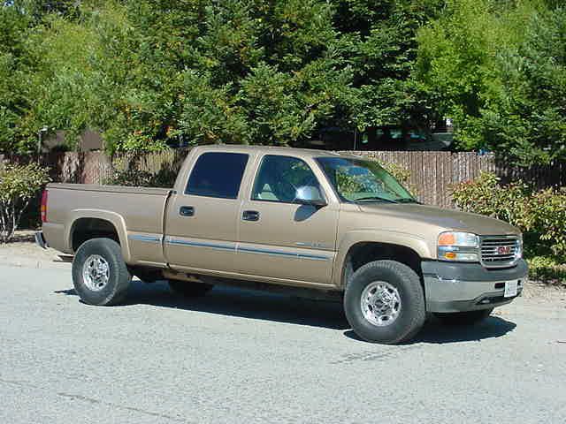 2001 GMC Sierra 2500 Cloth Buckets