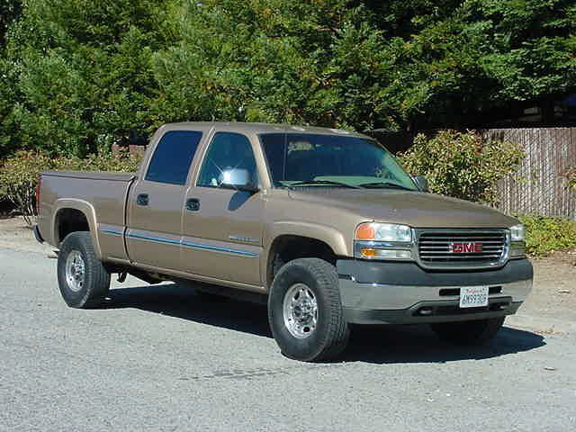 2001 GMC Sierra 2500 Cloth Buckets
