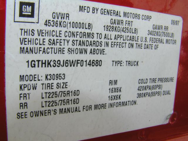 1998 GMC Sierra 3500 Signature Premium