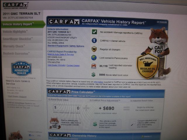 2011 GMC Terrain 3500 4x4