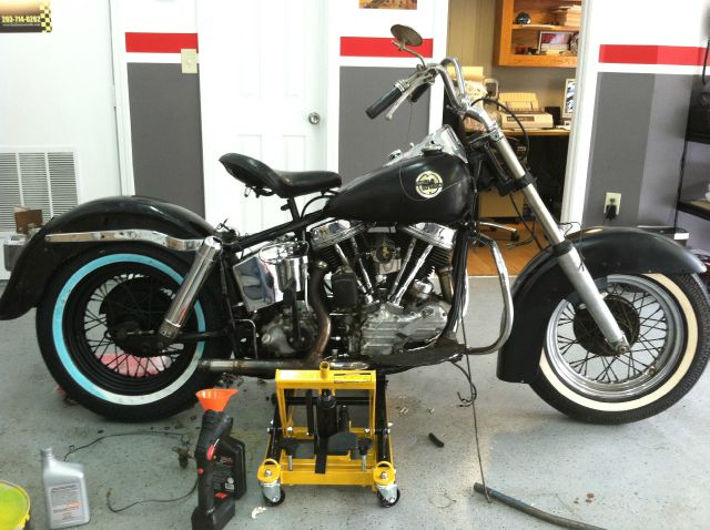 1958 Harley Davidson PANHEAD Street -custom