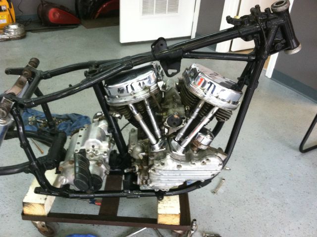 1958 Harley Davidson PANHEAD Street -custom