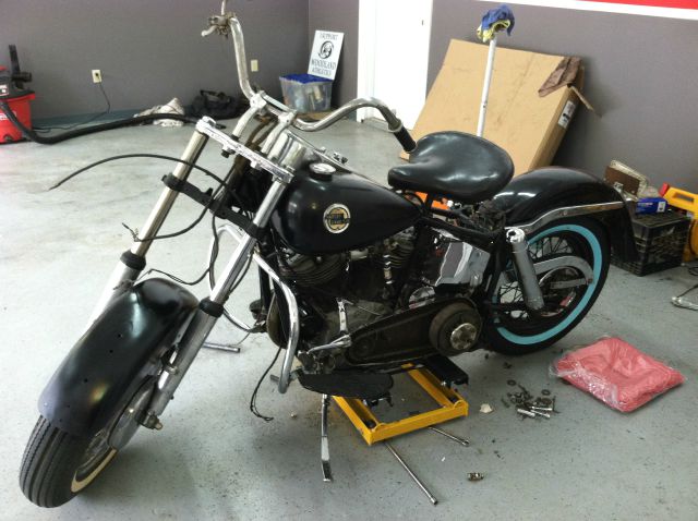 1958 Harley Davidson PANHEAD Street -custom