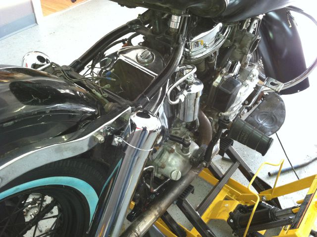 1958 Harley Davidson PANHEAD Street -custom