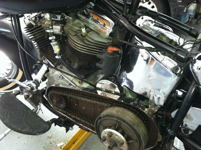 1958 Harley Davidson PANHEAD Street -custom