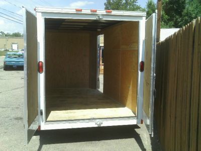 2011 Haulmark Enclosed Cargo Trailer XLT Super Cab 4WD