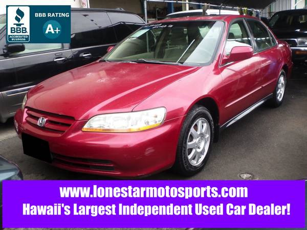 2002 Honda Accord Elite,nav,moon,dvd,chrome Wheels