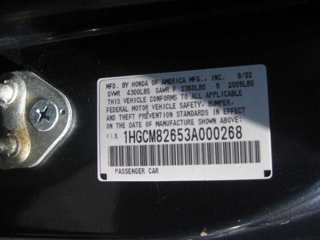 2003 Honda Accord 4DR SE