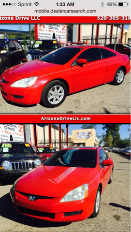 2003 Honda Accord Fleet RWD