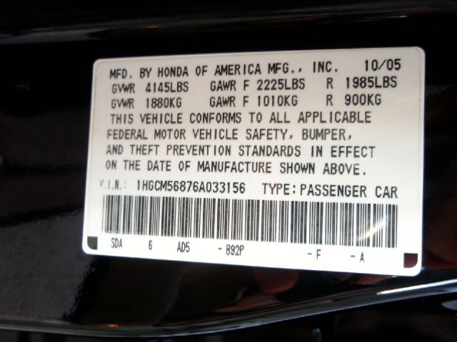 2006 Honda Accord Alpha Sport Utility