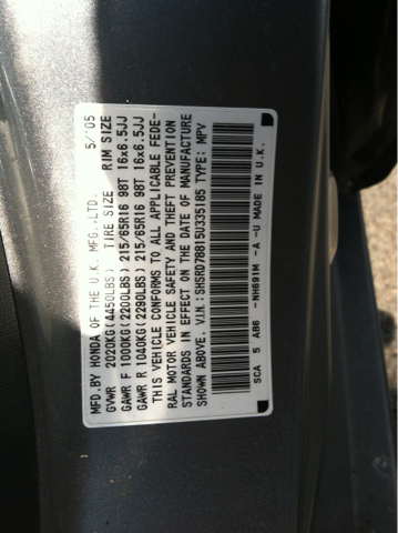 2005 Honda CR-V Challenger