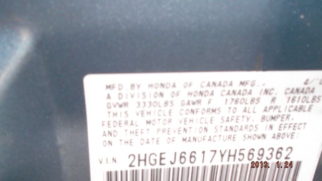 2000 Honda Civic SLT 3rd Seat V8