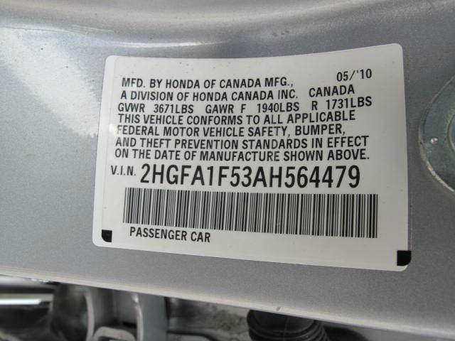 2010 Honda Civic Heritage FX4 Supercrew