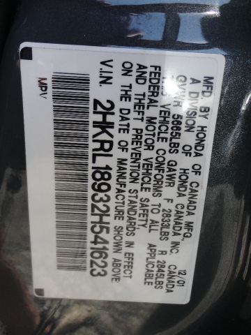 2002 Honda Odyssey LS 2WD