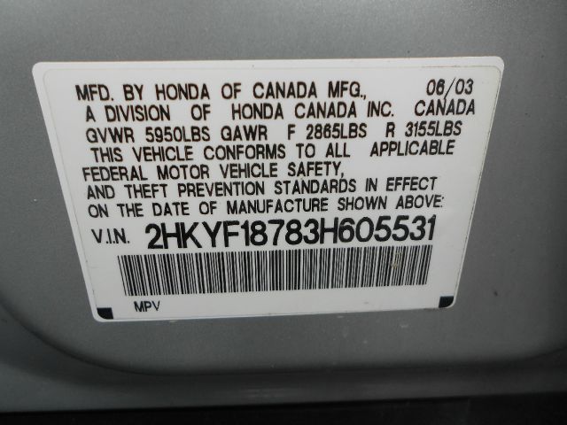 2003 Honda Pilot GT 3.8L Sportronic AUTO