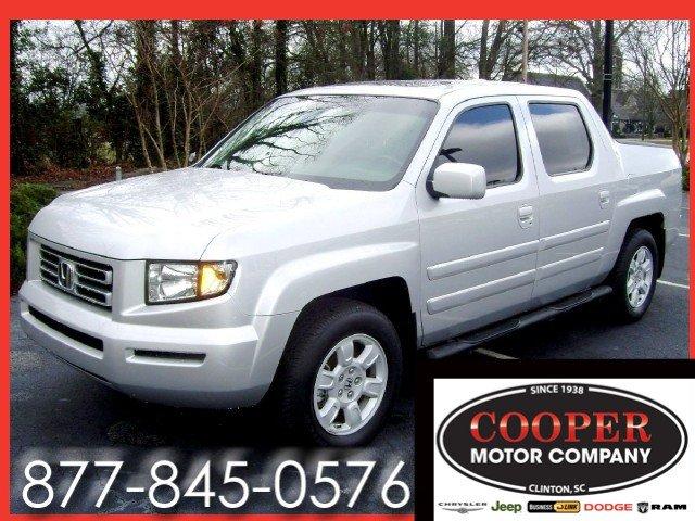 2007 Honda Ridgeline EX Sedan 4-spd AT With Front Side Airbags