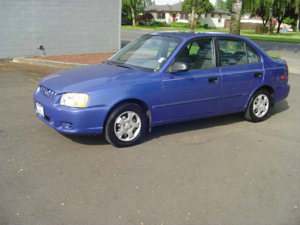 2000 Hyundai Accent LS Flex Fuel 4x4 This Is One Of Our Best Bargains