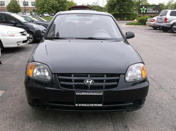 2003 Hyundai Accent LX Coupe 4-spd AT