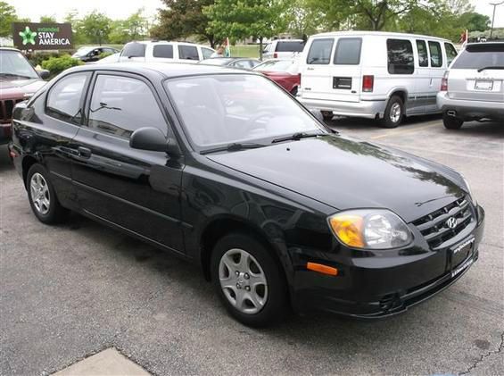 2003 Hyundai Accent LX Coupe 4-spd AT