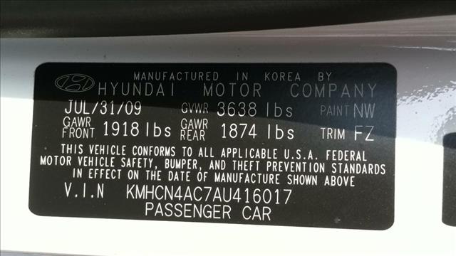 2010 Hyundai Accent FWD 4dr Sport