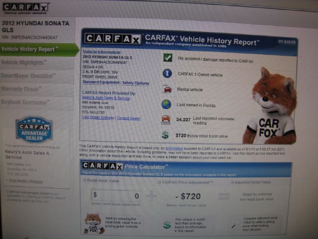 2012 Hyundai Sonata RAM QUAD St/slt