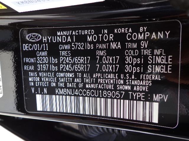 2012 Hyundai Veracruz Crewcab SLE 4X4