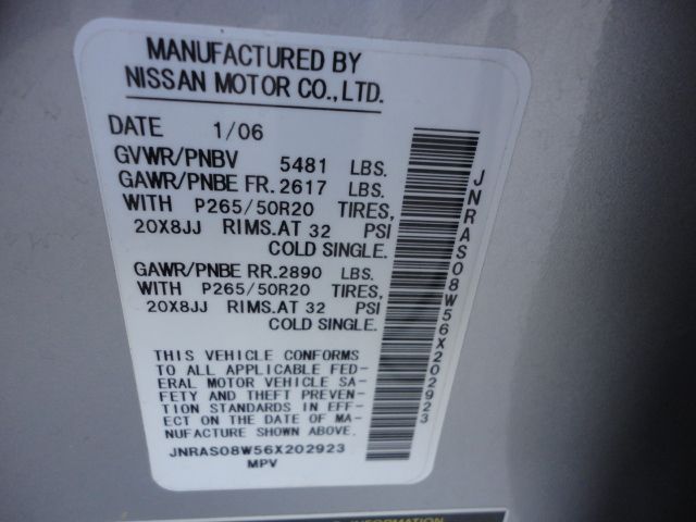 2006 Infiniti FX35 2.0T Quattro S-line Sport