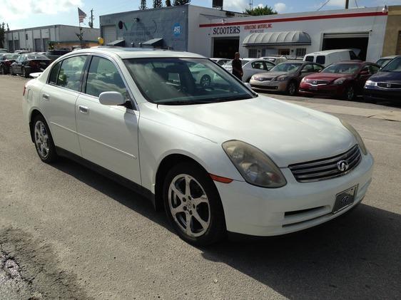 2003 Infiniti G35 Series 4.