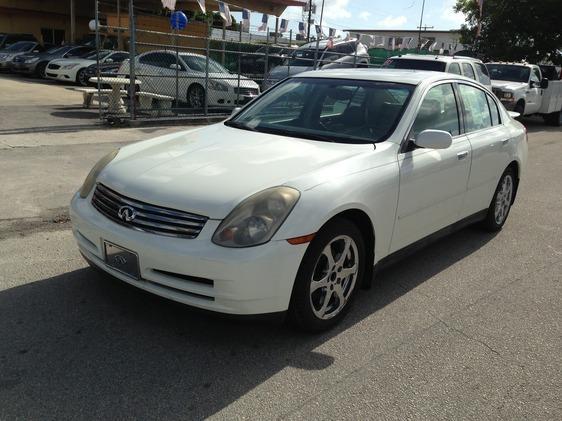 2003 Infiniti G35 Series 4.