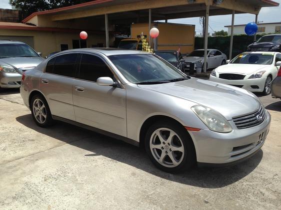 2003 Infiniti G35 Series 4.