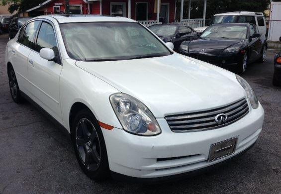2003 Infiniti G35 Series 4.