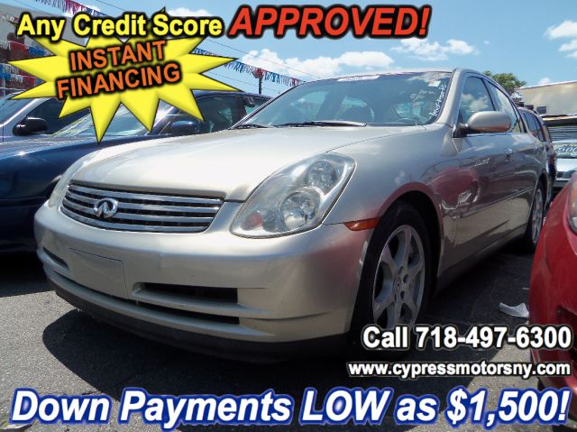 2003 Infiniti G35 Fusion Sport Sedan 4D