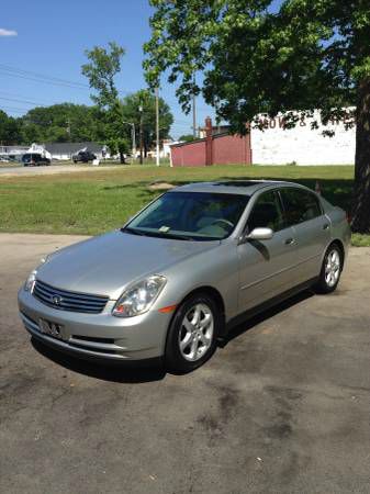 2004 Infiniti G35 T6 AWD 7-passenger Leather Moonroof