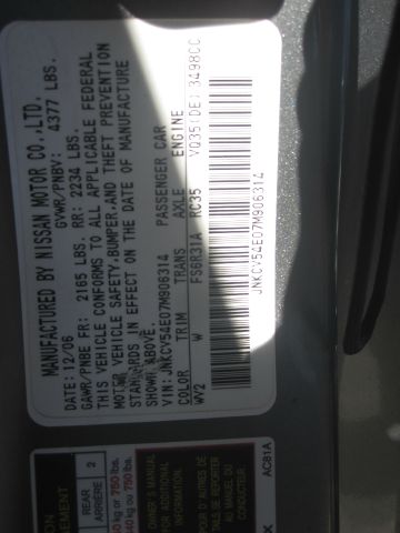 2007 Infiniti G35 GT Premium