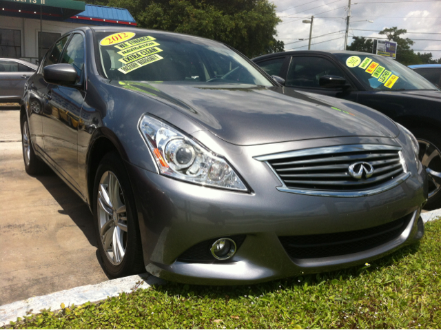 2012 Infiniti G Sedan CREW CAB RTL W/leather