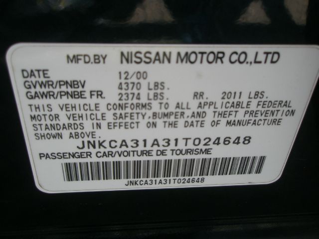 2001 Infiniti I30 Coupe