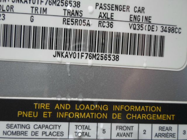 2006 Infiniti M35 R/T With Mopar Appearance Package