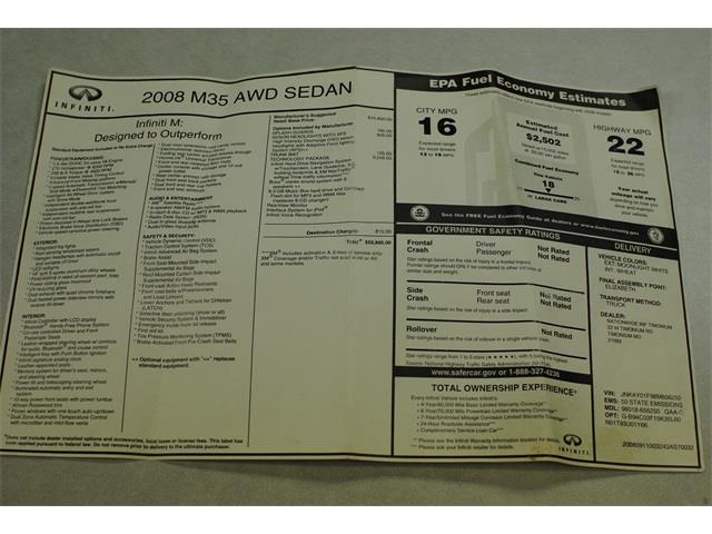 2008 Infiniti M35 1996 Buick
