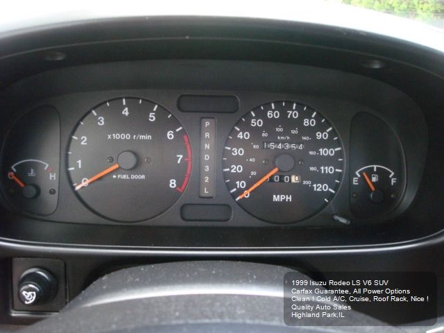 1999 Isuzu Rodeo Touring W/nav.sys