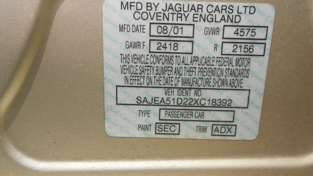 2002 JAGUAR X-Type GS-R