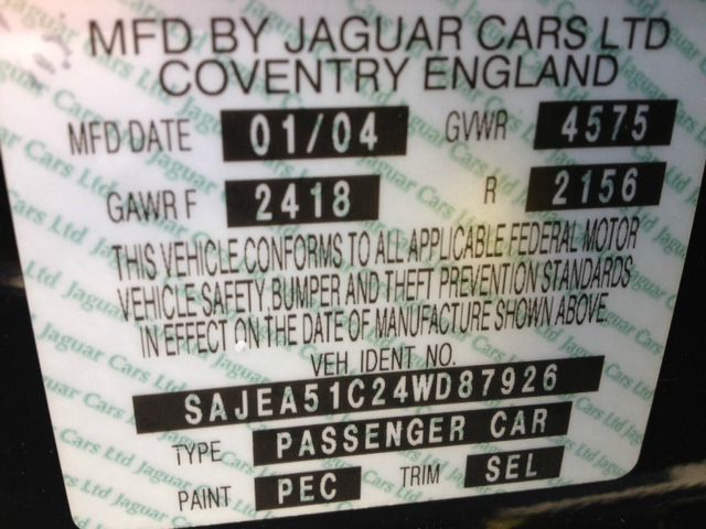 2004 JAGUAR X-Type C230 1.8K