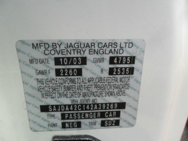 2004 JAGUAR XK8 Unknown