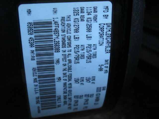 2000 Jeep Cherokee Base GLS LX